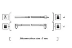 Przewody zapłonowe - zestaw MAGNETI MARELLI 941318111251