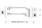 Przewody zapłonowe - zestaw MAGNETI MARELLI 941295070879