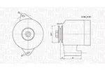 Alternator MAGNETI MARELLI 063731472010