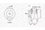 Alternator MAGNETI MARELLI 063731600010