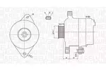 Alternator MAGNETI MARELLI 063731800010