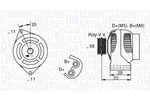 Alternator MAGNETI MARELLI 063341702010