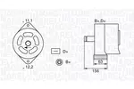 Alternator MAGNETI MARELLI 063320025010