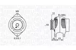 Alternator MAGNETI MARELLI 063532620010