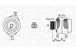 Alternator MAGNETI MARELLI 063532628010