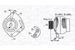 Alternator MAGNETI MARELLI 063377012010