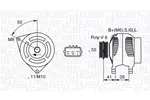 Alternator MAGNETI MARELLI 063377431010