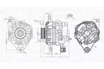 Alternator MAGNETI MARELLI 063733526010