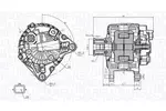 Alternator MAGNETI MARELLI 063735356010