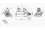 Rozrusznik MAGNETI MARELLI 063725561010