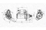 Rozrusznik MAGNETI MARELLI 944280119410