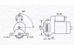 Rozrusznik MAGNETI MARELLI 063187051010