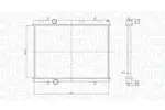 Chłodnica wody MAGNETI MARELLI 350213167800