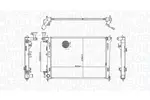 Chłodnica wody MAGNETI MARELLI 350213176600