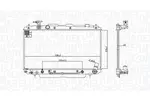 Chłodnica wody MAGNETI MARELLI 350213183200