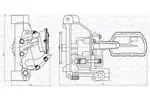 Pompa oleju MAGNETI MARELLI 351516000053
