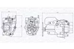 Pompa oleju MAGNETI MARELLI 351516000055