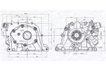 Pompa oleju MAGNETI MARELLI 351516000127