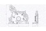 Pompa oleju MAGNETI MARELLI 351516000143