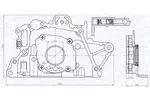 Pompa oleju MAGNETI MARELLI 351516000150