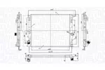 Chłodnica wody MAGNETI MARELLI 350213165900