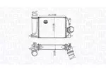 Chłodnica powietrza doładowującego - intercooler MAGNETI MARELLI 351319205840