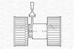 Wentylator wnętrza - dmuchawa MAGNETI MARELLI 069412534010