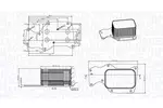 Chłodnica oleju silnikowego MAGNETI MARELLI 350300004400