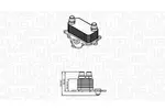 Chłodnica oleju silnikowego MAGNETI MARELLI 350300004700