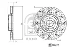 Tarcza hamulcowa FEBI BILSTEIN 186227 (Oś przednia)