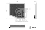 Filtr powietrza FEBI BILSTEIN 188433