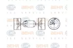 Wentylator wnętrza - dmuchawa BEHR HELLA SERVICE 8EW 009 160-531