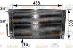 KONDENSER KLIMATYZACJI   ## BEHR HELLA SERVICE 8FC 351 038-061