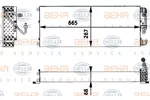 KONDENSER KLIMATYZACJI   ## BEHR HELLA SERVICE 8FC 351 317-601