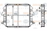 CHŁODNICA   ## BEHR HELLA SERVICE 8MK 376 709-211