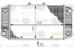 Chłodnica wody BEHR HELLA SERVICE 8MK 376 710-731