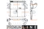 Chłodnica powietrza doładowującego - intercooler BEHR HELLA SERVICE 8ML 376 724-061