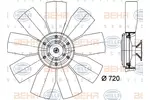 Wentylator chłodnicy silnika BEHR HELLA SERVICE 8MV 376 727-071