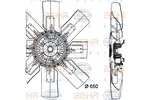 Wentylator chłodnicy silnika BEHR HELLA SERVICE 8MV 376 728-041