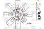 Wentylator chłodnicy silnika BEHR HELLA SERVICE 8MV 376 728-081