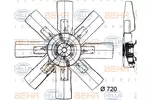 Wentylator chłodnicy silnika BEHR HELLA SERVICE 8MV 376 728-091