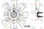 Wentylator chłodnicy silnika BEHR HELLA SERVICE 8MV 376 728-181