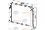 Chłodnica wody BEHR HELLA SERVICE 8MK 376 765-421