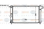 Chłodnica BEHR HELLA SERVICE 8MK 376 767-211
