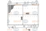 Chłodnica wody BEHR HELLA SERVICE 8MK 376 773-481