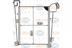 Chłodnica powietrza doładowującego - intercooler BEHR HELLA SERVICE 8ML 376 792-061