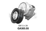 Rolka napinacza paska klinowego wielorowkowego SNR GA353.55