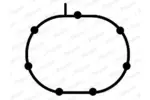 Uszczelka kolektora dolotowego PAYEN JD5987 (Kolektor dolotowy)