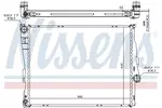 Bmw 3 (E46) Chłodnica wody NISSENS 60782A - fot.6
