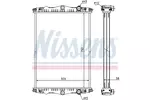 Chłodnica wody NISSENS 614440